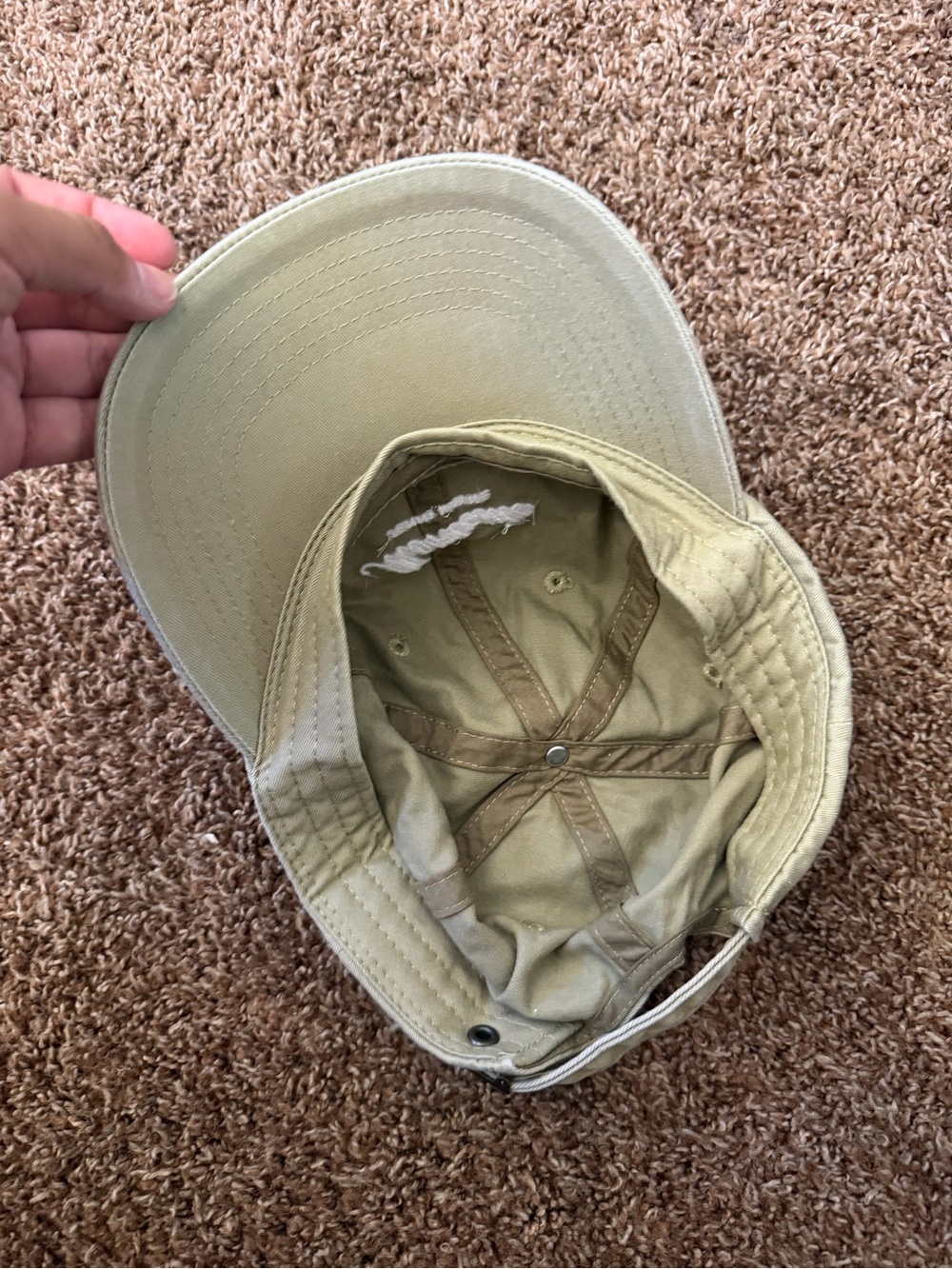 Montecito Jenni Kayne Khaki Baseball Cap - Picture 4 of 5